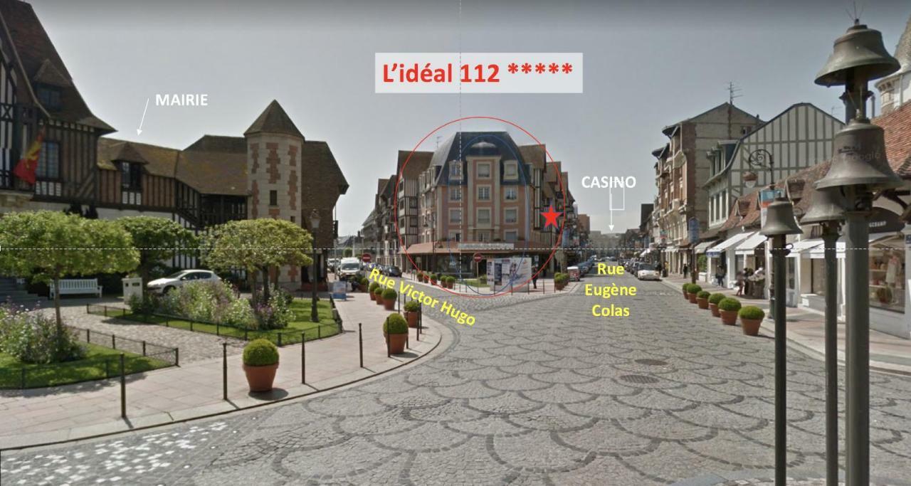 L'Ideal 112 - 85M2, 2 Chambres, Parking & Cabine De Plage Deauville Eksteriør billede